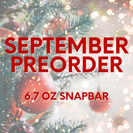 September Preorder- 6.7 oz Snapbar