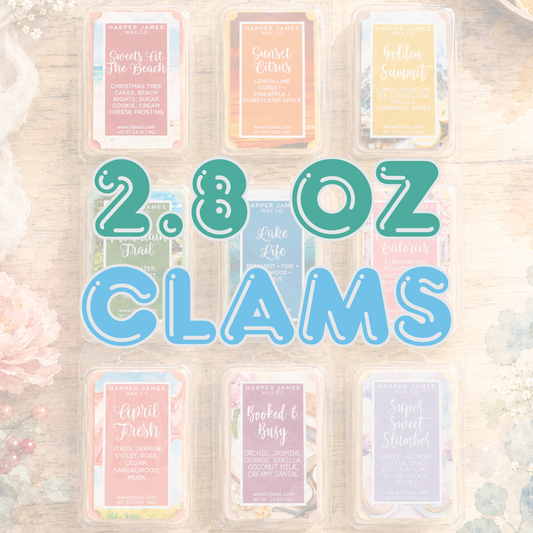 2.8 oz Clamshells