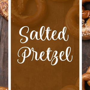 Salted pretzel label